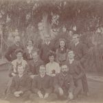 Gladys Rosalind (back row 2nd from right) with brothers and wives?
